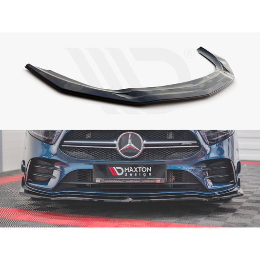 Maxton Design Street Plus Front Splitter V1 - Mercedes A35 AMG W177