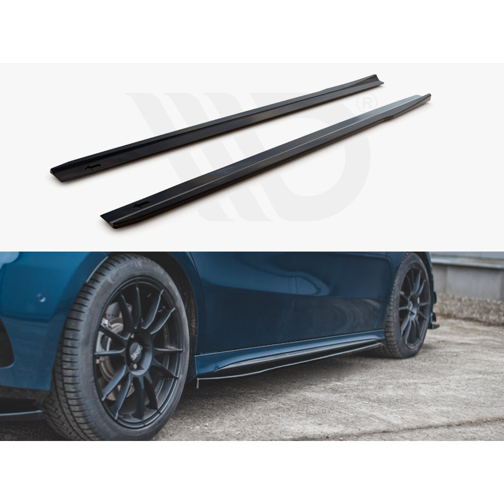 Maxton Design Street Plus Side Skirt Diffusers V1 - Mercedes A35 AMG W177