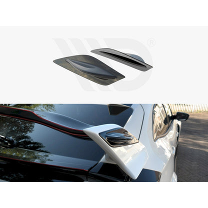 Maxton Design Street Plus Spoiler Side Extensions - Honda Civic Type R FK8