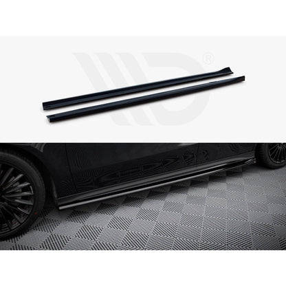 Maxton Design Street Plus Side Skirt Diffusers - Mercedes A35 AMG W177 Facelift