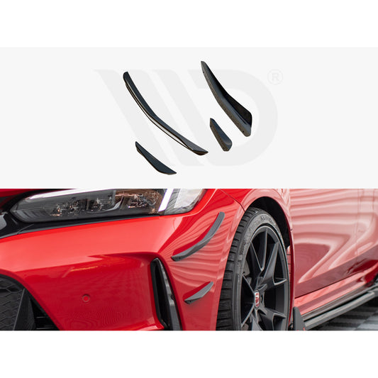 Maxton Design Street Plus Front Canards - Honda Civic Type R FL5