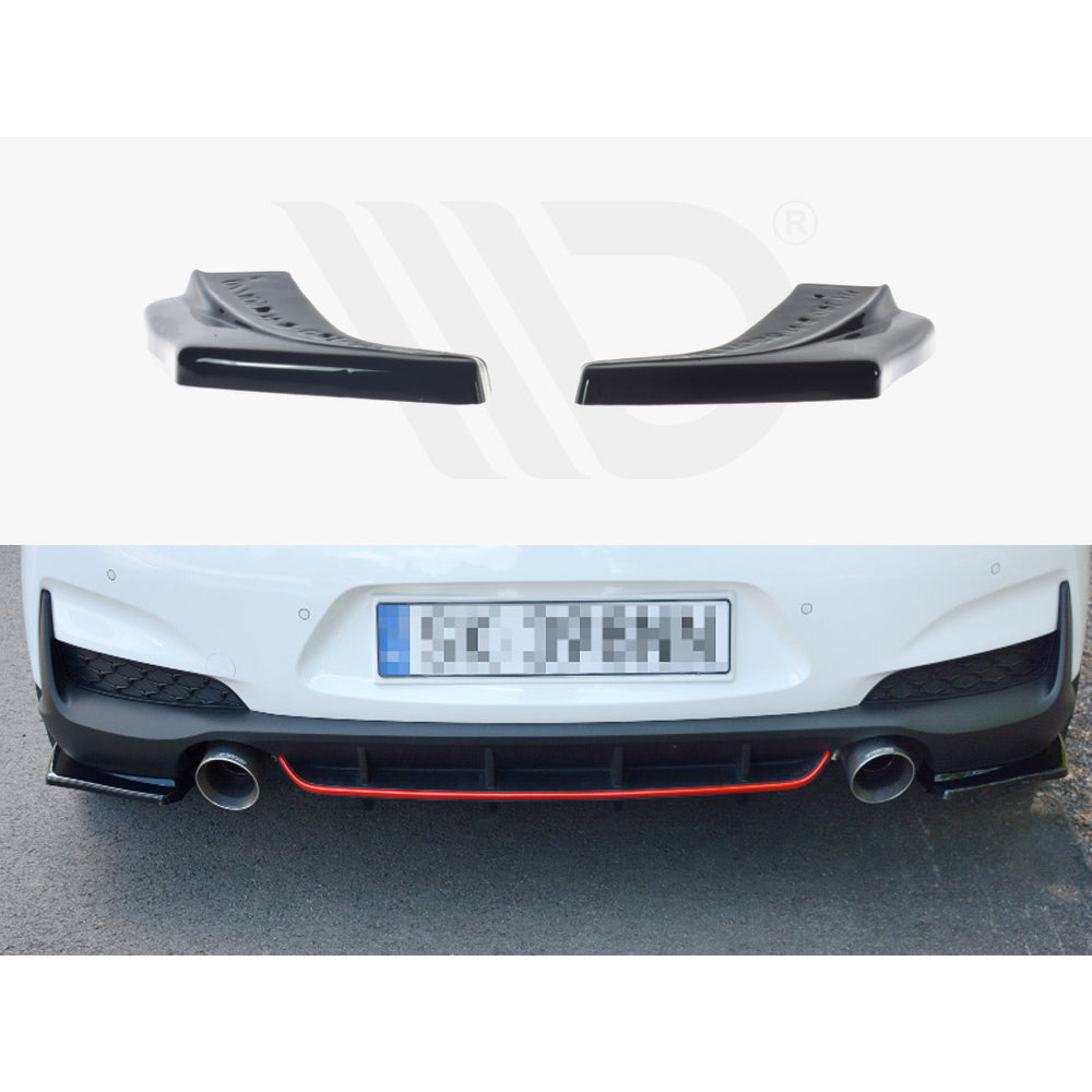 Divisores laterales traseros Maxton Design Street Plus V1 - Hyundai i30N Hatchback