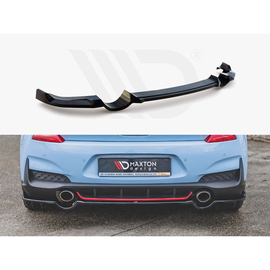 Maxton Design Street Plus Central Rear Splitter V1 - Hyundai i30N Hatchback