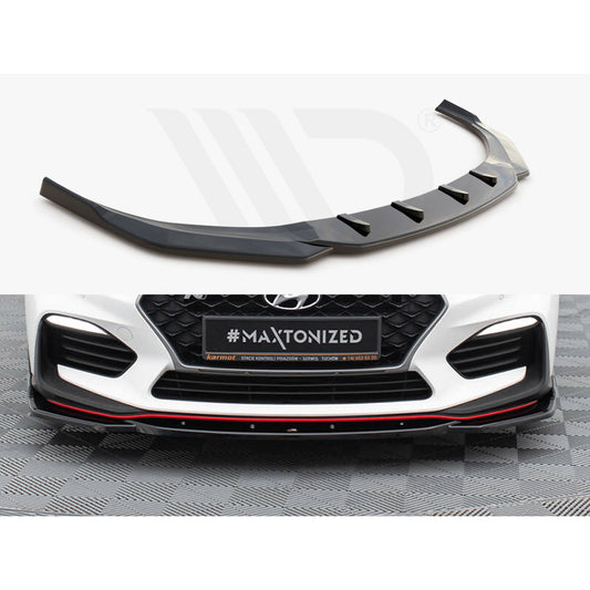 Maxton Design Street Plus Front Splitter V4 - Hyundai i30N