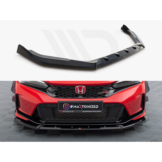 Maxton Design Street Plus Front Splitter V2 - Honda Civic Type R FL5