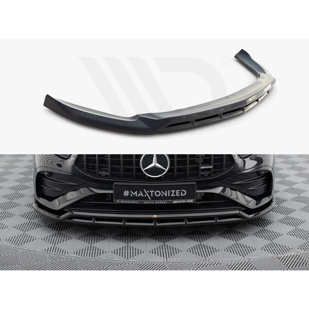 Maxton Design Street Plus Front Splitter - Mercedes A35 AMG W177 Facelift