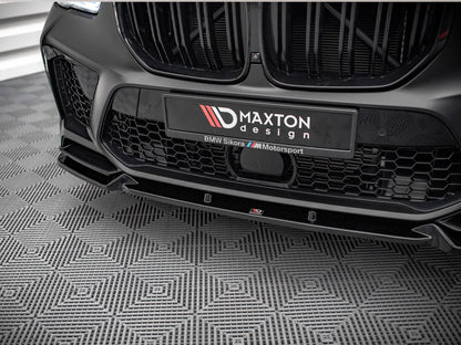 Maxton Design Street Plus Front Splitter V1 - BMW X5M F95