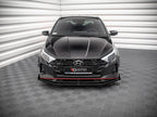 Lame avant Maxton Design Street Pro avec volets - Hyundai i20N