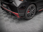 Maxton Design Street Pro Rear Side Splitters + Flaps - Hyundai i20N