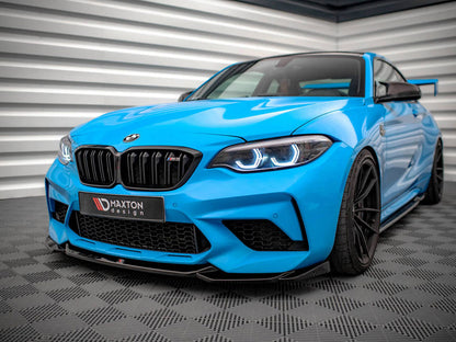 Maxton Design Street Plus Front Splitter V1 - BMW M2 F87 Competition