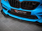 Maxton Design Street Pro Front Splitter + Flaps - BMW M2 Competition F87