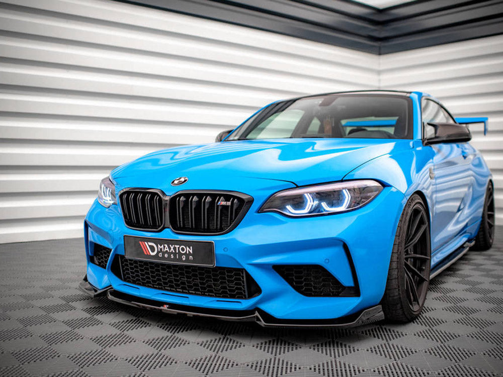 Maxton Design Street Plus Front Splitter V2 - BMW M2 F87 Competition