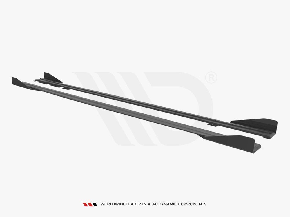 Maxton Design Street Pro Side Skirt Diffusers + Flaps - BMW M2 F87 (Inc. Competition)