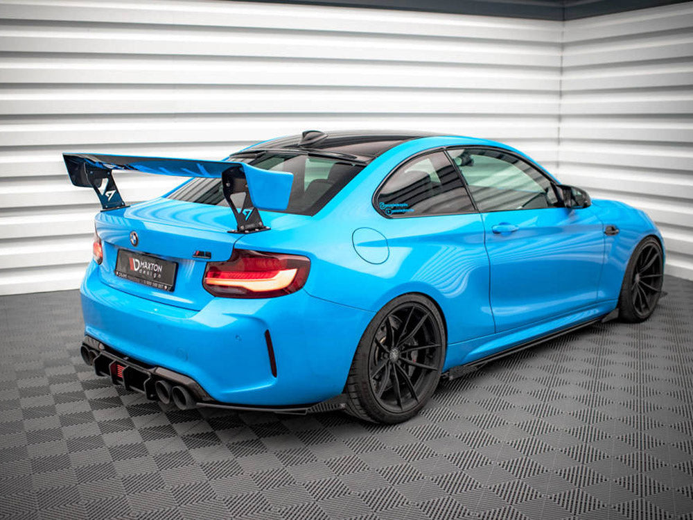 Maxton Design Street Pro Rear Side Splitters + Flaps - BMW M2 F87 (Inc. Competition)