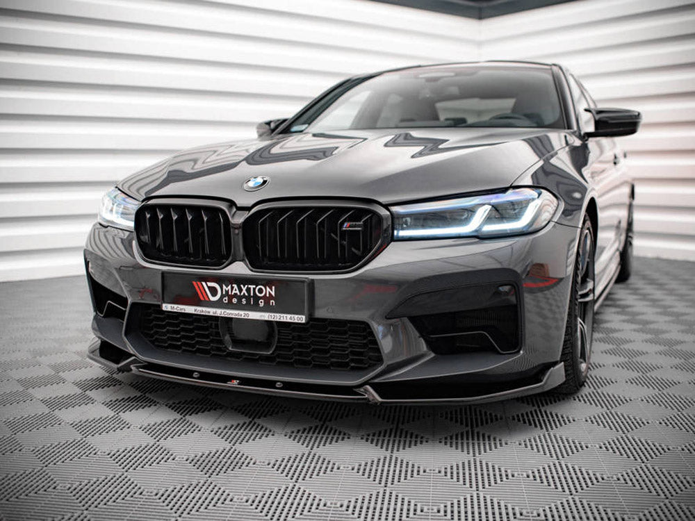 Maxton Design Street Plus Front Splitter V1 - BMW M5 F90 LCI