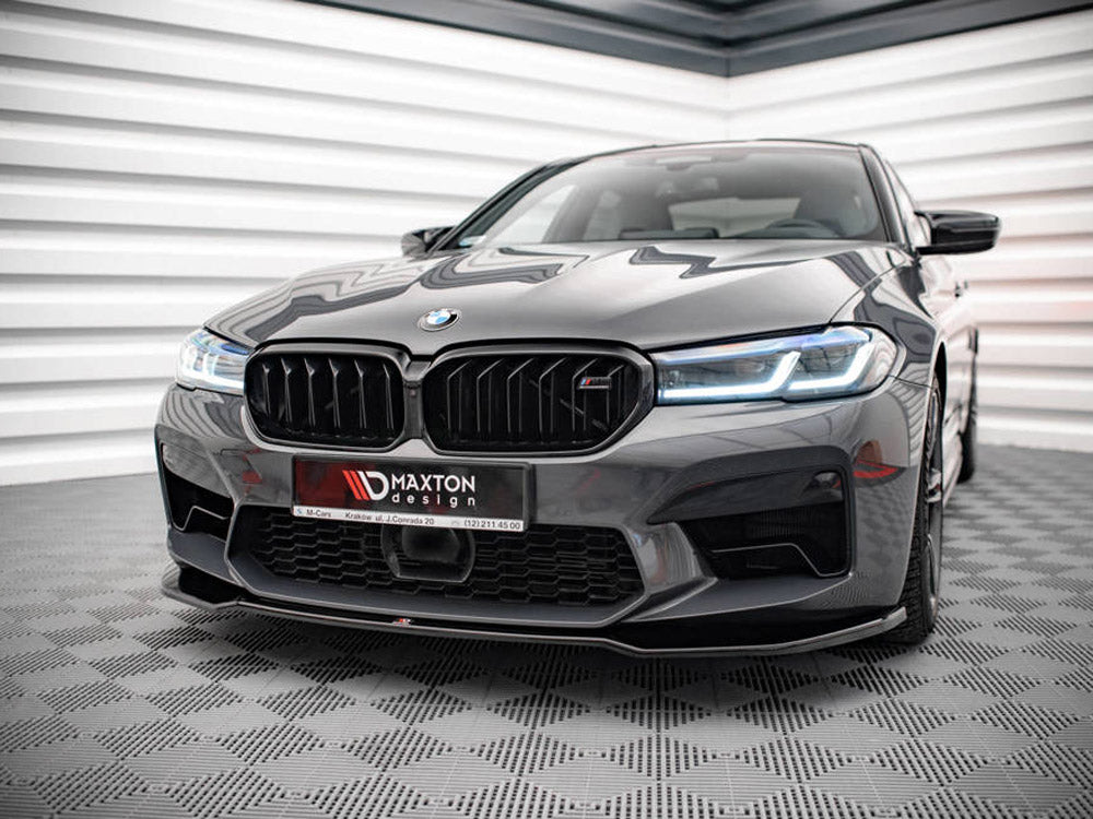 Maxton Design Street Plus Front Splitter V2 - BMW M5 F90 LCI