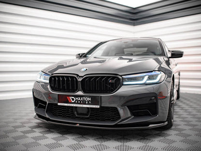 Maxton Design Street Plus Front Splitter V3 - BMW M5 F90 LCI