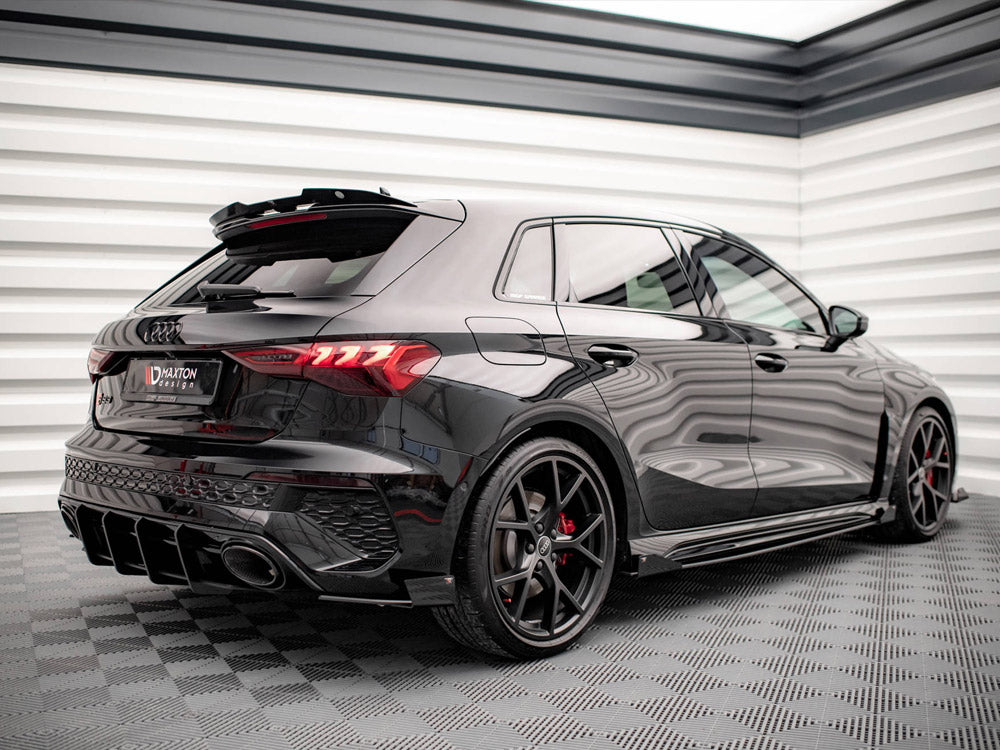 Séparateurs latéraux arrière Maxton Design Street Pro + volets – Audi RS3 8Y Sportback
