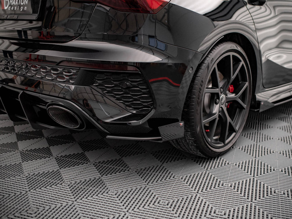 Séparateurs latéraux arrière Maxton Design Street Pro + volets – Audi RS3 8Y Sportback