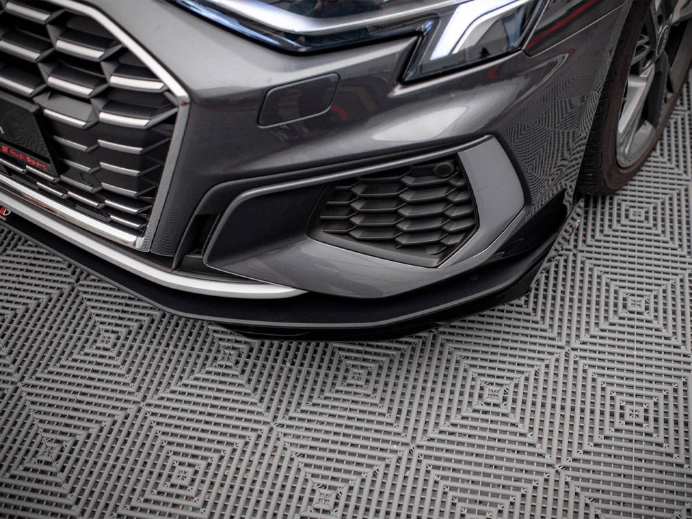 Maxton Design Street Pro Front Splitter + Flaps - Audi S3 8Y