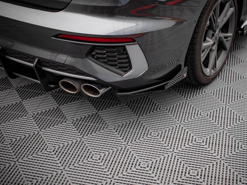 Séparateurs latéraux arrière Maxton Design Street Pro + volets - Audi S3 8Y Berline