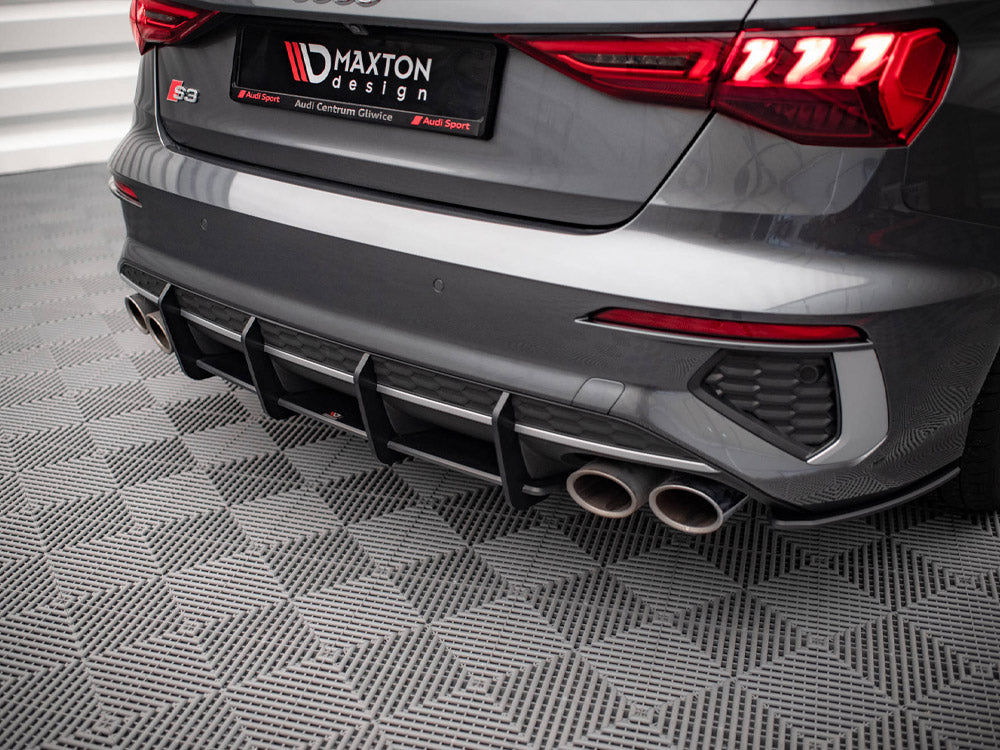 Maxton Design Street Pro Rear Diffuser - Audi S3 8Y Saloon