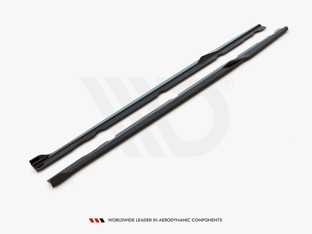 Maxton Design Street Plus Side Skirt Diffusers V2 - Mercedes C63 AMG C205 Facelift