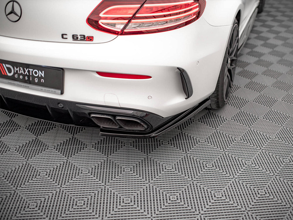 Maxton Design Street Plus Rear Side Splitters - Mercedes C63 AMG Aero C205 Facelift