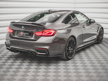 Maxton Design Street Plus Rear Side Splitters V3 - BMW M4 F82/F83