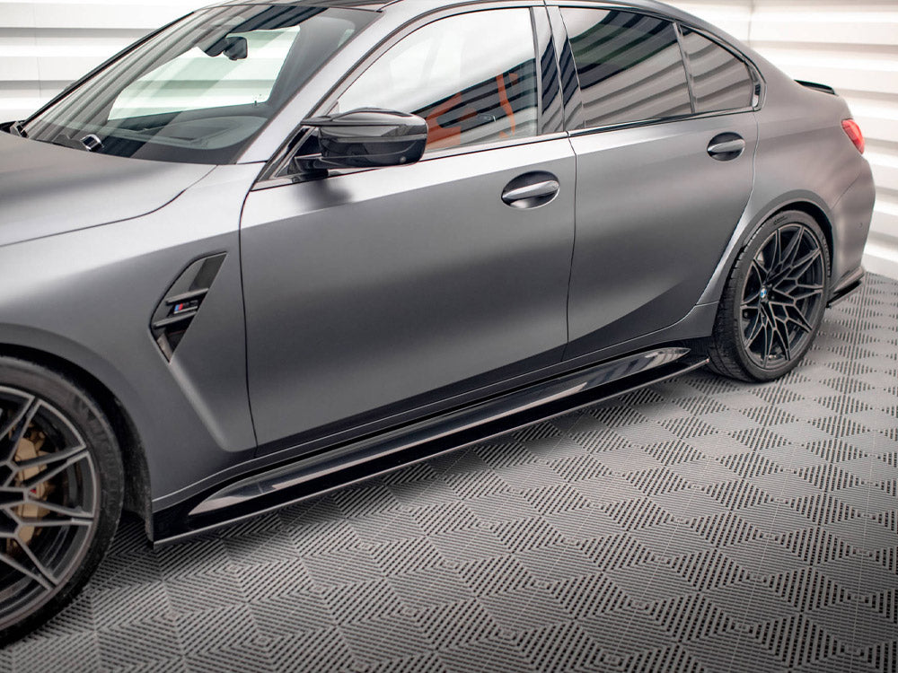 Maxton Design Street Plus Side Skirt Diffusers V1 - BMW M3 G80/G81