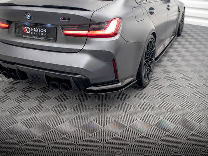 Maxton Design Street Plus Rear Side Splitters V1 - BMW M3 G80/G81