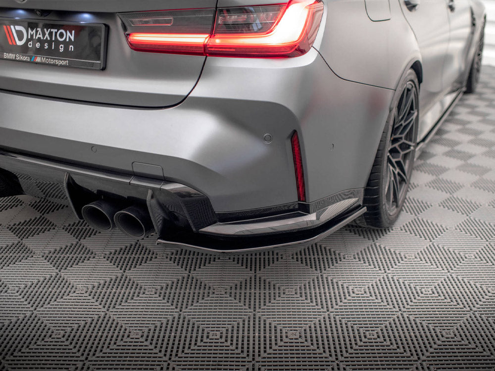 Maxton Design Street Plus Rear Side Splitters V2 - BMW M3 G80/G81
