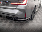 Maxton Design Street Plus Rear Side Splitters V2 - BMW M3 G80/G81