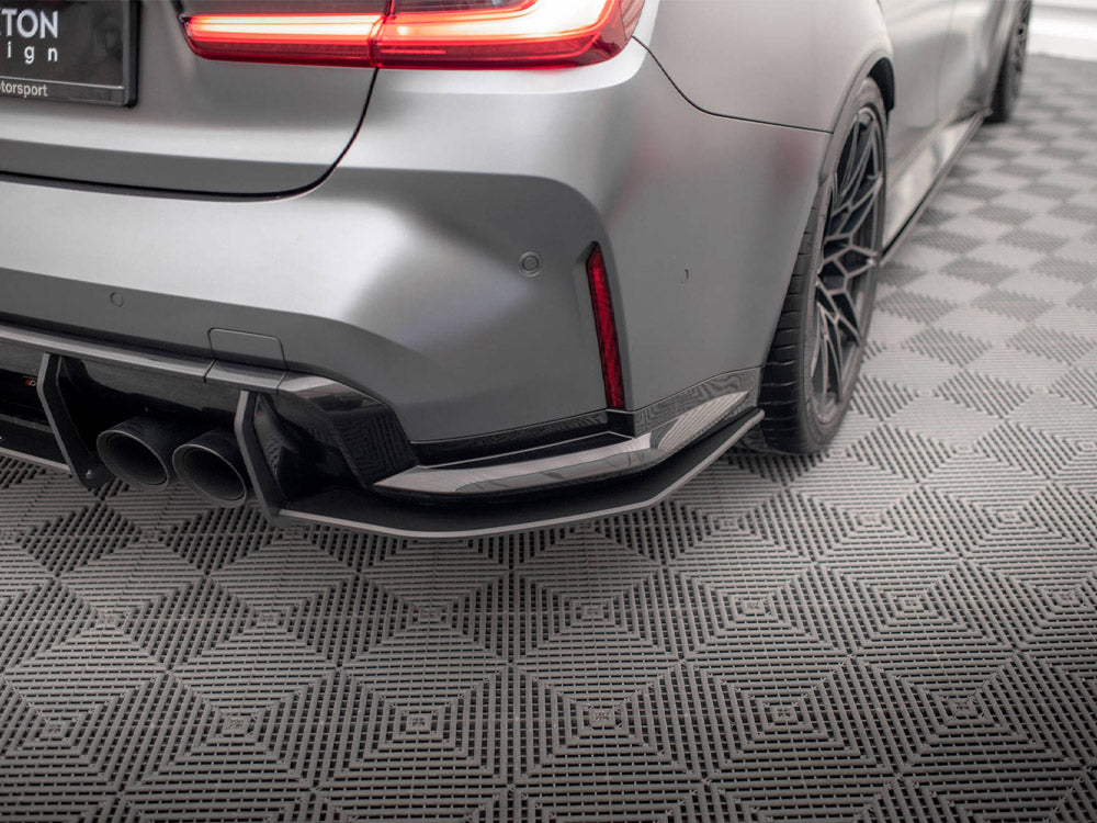 Maxton Design Street Pro Rear Side Splitters V1 - BMW M3 G80/G81