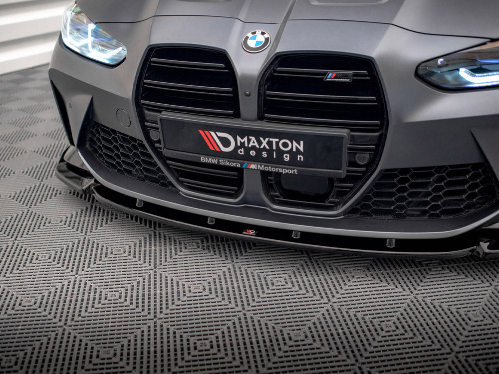Maxton Design Street Plus Front Splitter V3 - BMW M3 G80/G81