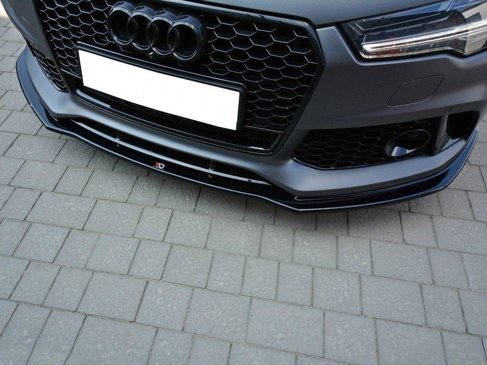 Maxton Design Street Plus Front Splitter V1 - Audi RS7 C7