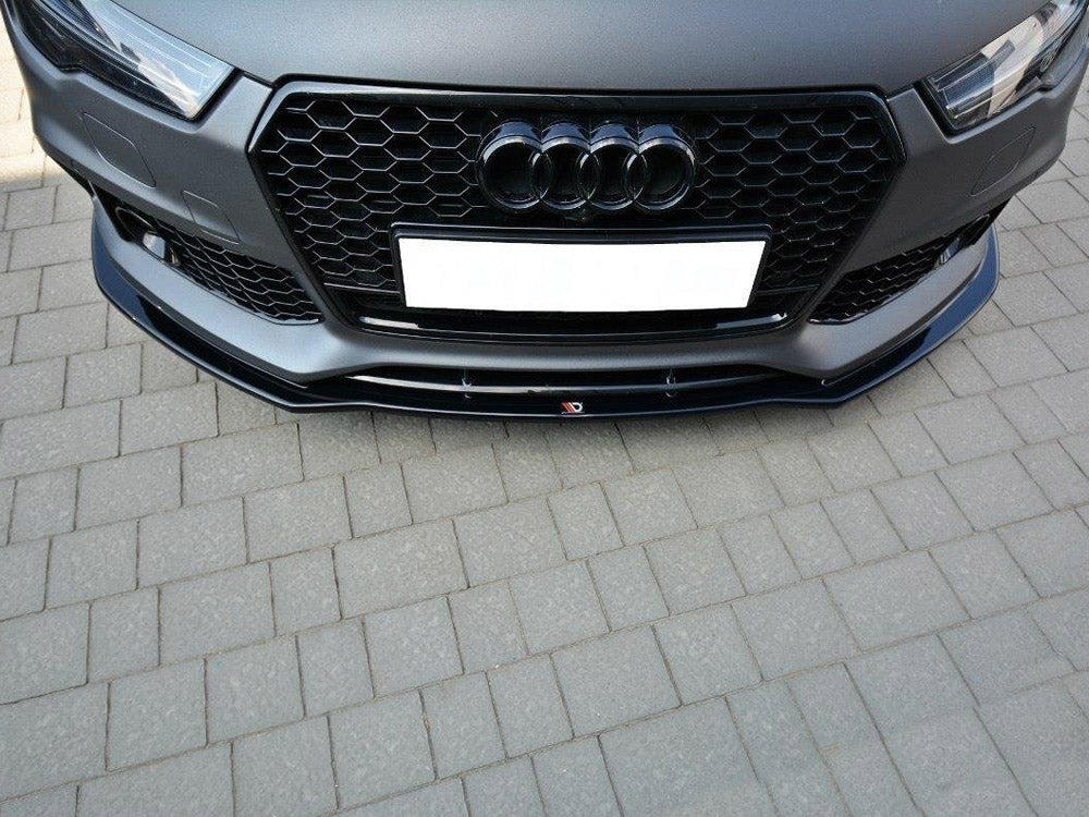 Maxton Design Street Plus Front Splitter V1 - Audi RS7 C7