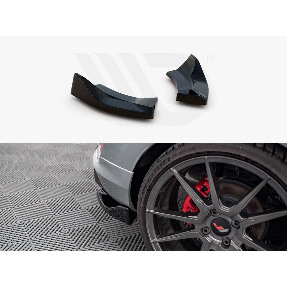 Maxton Design Street Plus Rear Side Splitters V1 - Ford Fiesta ST Mk8