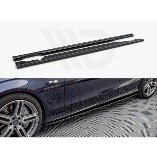 Maxton Design Street Plus Side Skirt Diffusers - Mercedes C43 AMG W205