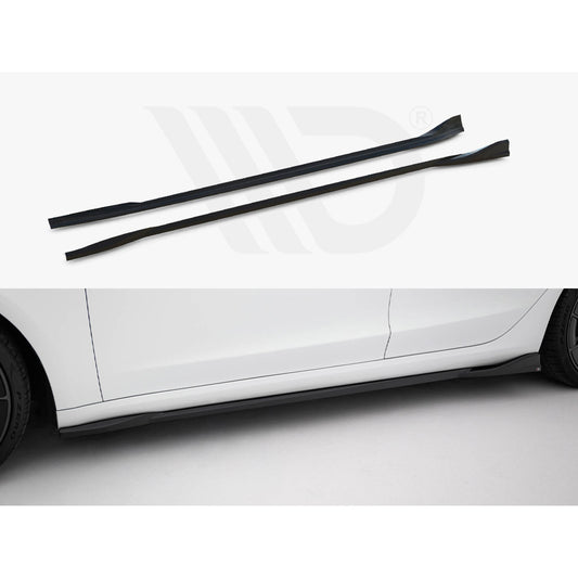 Maxton Design Street Plus Side Skirt Diffusers V1 - Tesla Model 3 Facelift