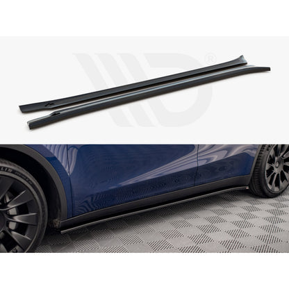 Maxton Design Street Plus Side Skirt Diffusers V2 - Tesla Model Y