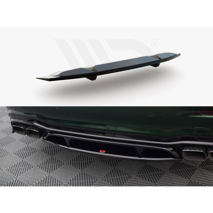 Maxton Design Street Plus Central Rear Splitter - Mercedes E63 AMG W213/S213 Facelift