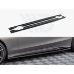 Maxton Design Street Plus Side Skirt Diffusers - Mercedes C43 AMG C205 Facelift