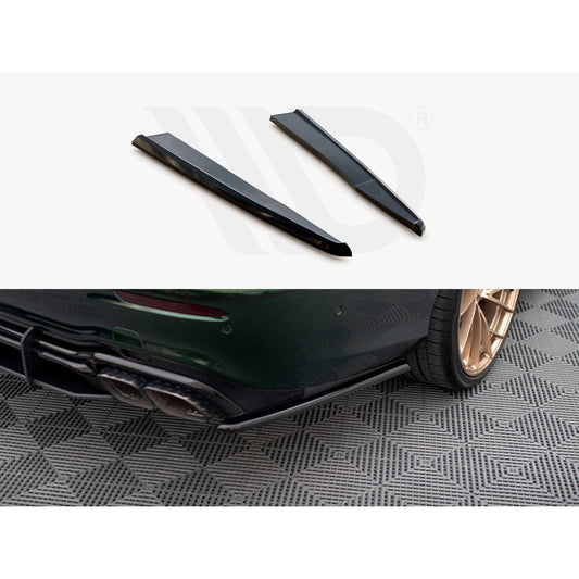 Maxton Design Street Plus Rear Side Splitters - Mercedes E63 AMG W213/S213 Facelift