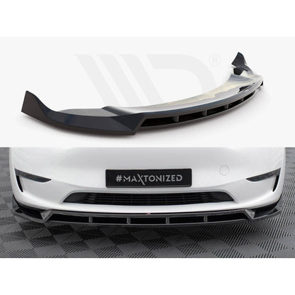 Maxton Design Street Plus Front Splitter V2 - Tesla Model Y