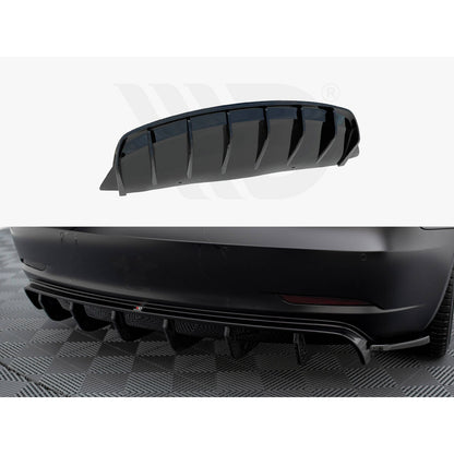 Maxton Design Street Plus Rear Valance V2 - Tesla Model 3