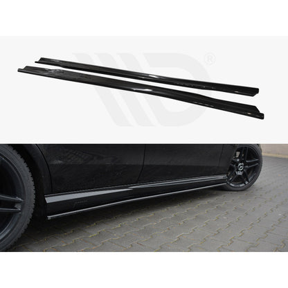 Maxton Design Street Plus Side Skirt Diffusers - Mercedes E63 AMG W212