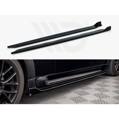 Maxton Design Street Plus Side Skirt Diffusers V2 - MINI Cooper S R56 JCW