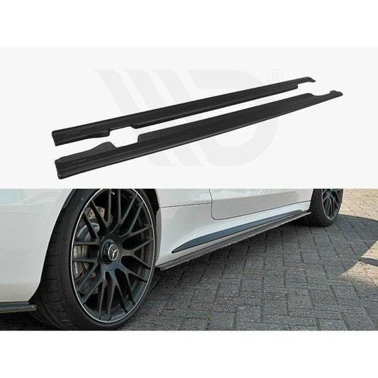 Maxton Design Street Plus Side Skirt Diffusers - Mercedes C63 AMG C205