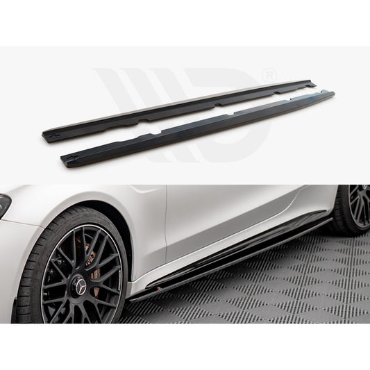 Maxton Design Street Plus Side Skirt Diffusers V1 - Mercedes C63 AMG C205 Facelift